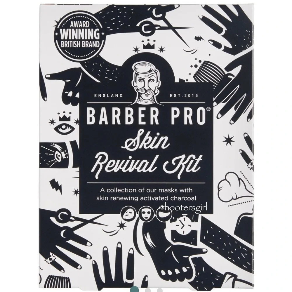 💈Barber Pro Skin Revival Face Mask Set 4 Pack💈